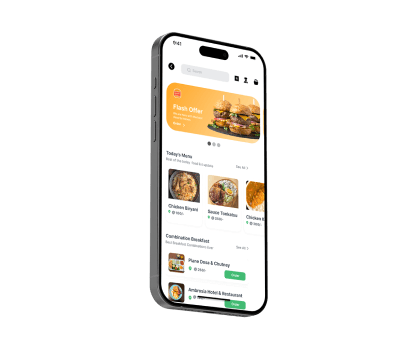 Bar & Restaurant mockup