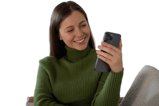 Woman talking